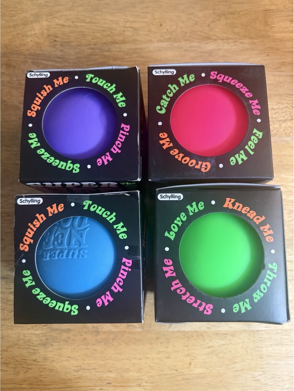 Authentic Schylling Super NeeDoh The Groovy Glob  Sensory Squishy (1pc) Random